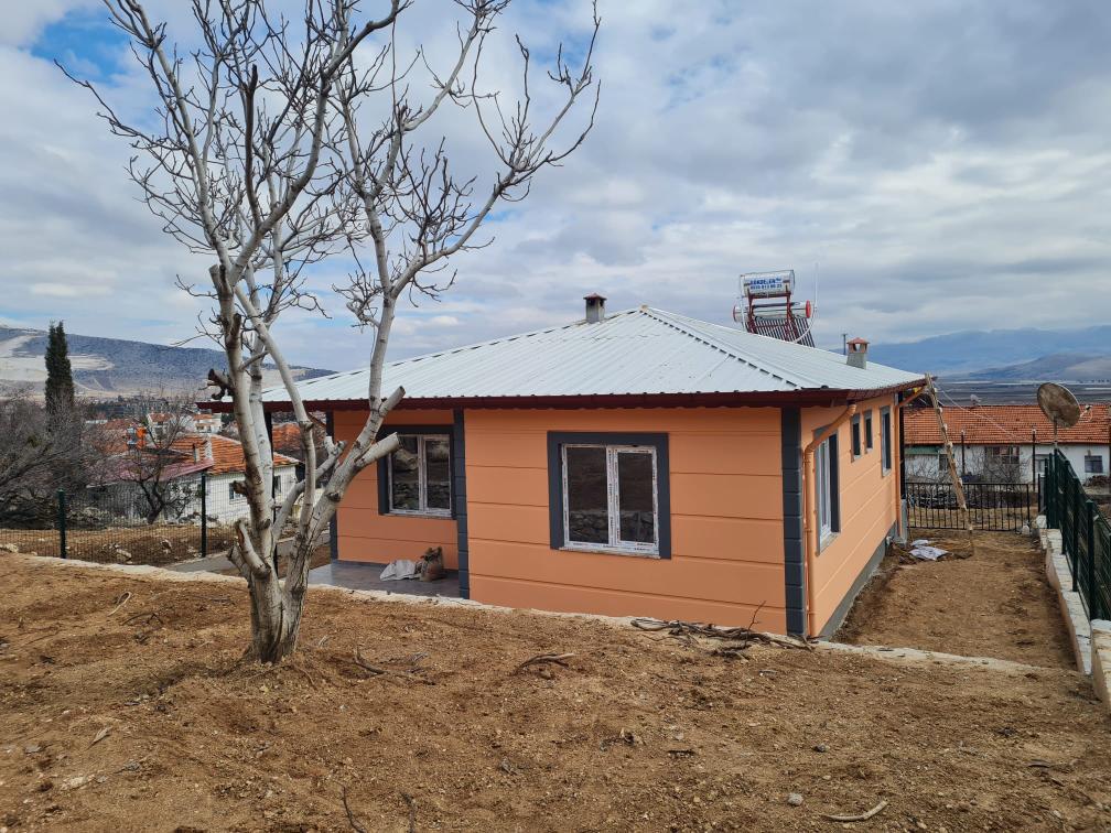 Denizli prefabrik ev dış cephe örneği - Eras Prefabrik