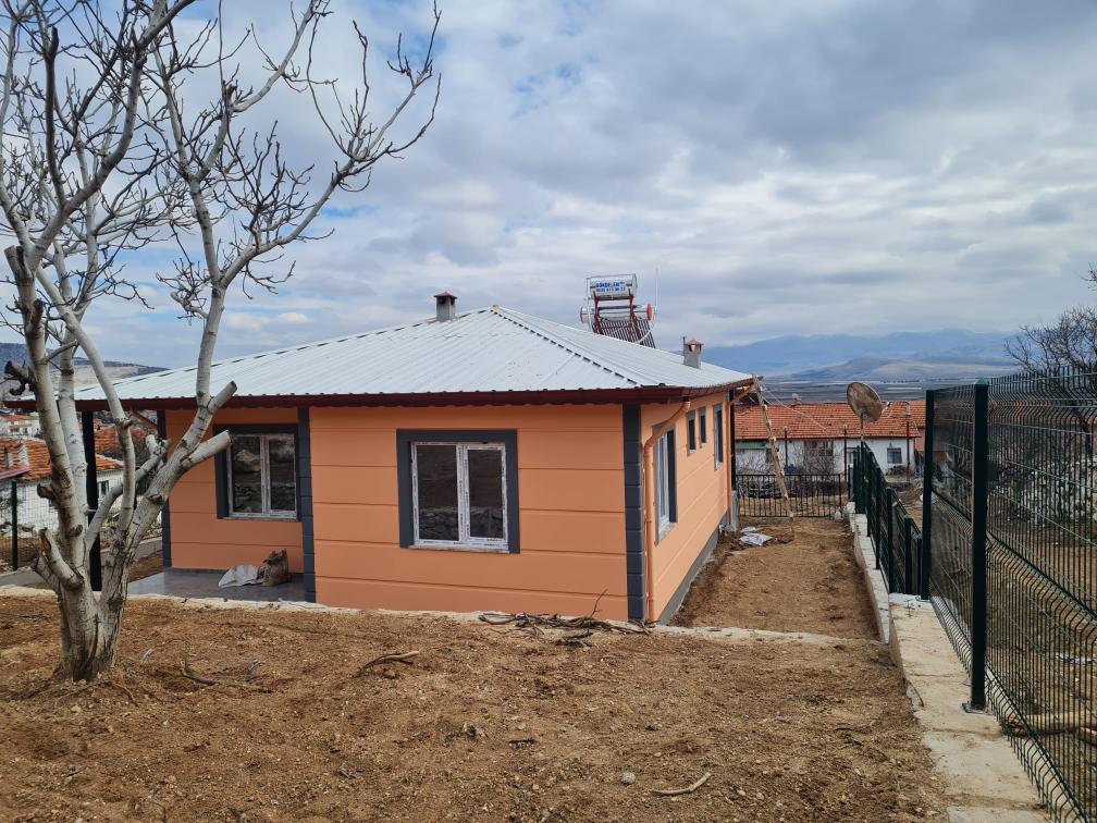 Denizli prefabrik ev dış cephe örneği - Eras Prefabrik