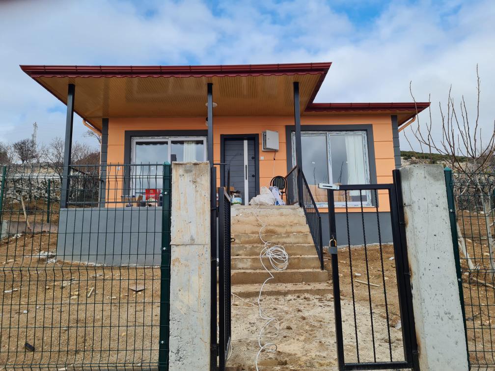 Denizli prefabrik ev dış cephe örneği - Eras Prefabrik